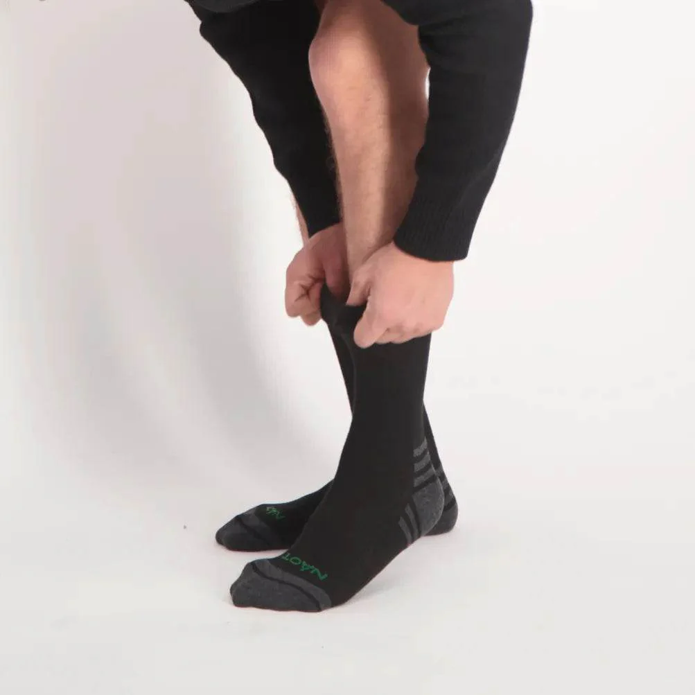 גרבי בריאות פרימיום שחור - Image 4
