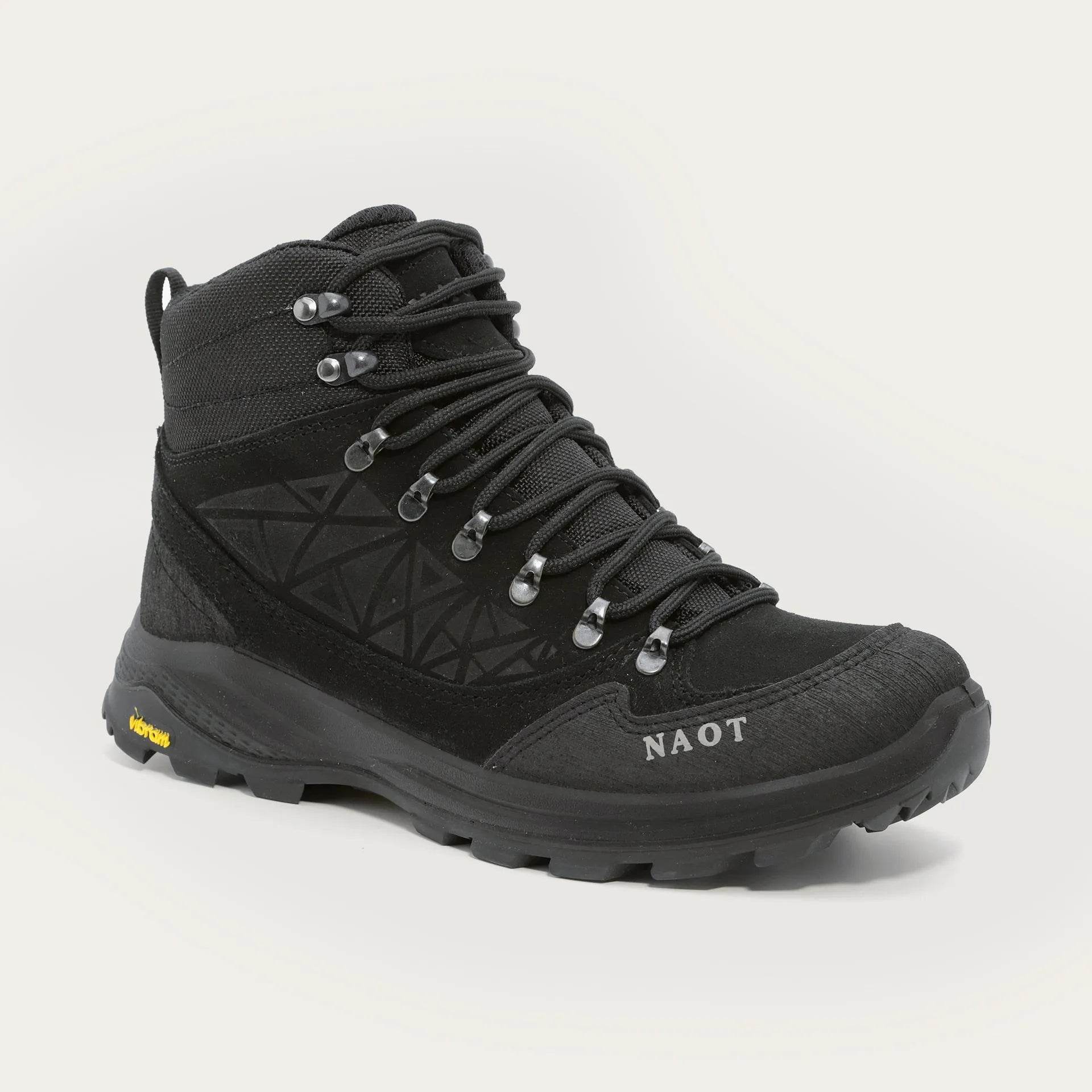 נעלי מטיילים MOUNTAIN VIBRAM שחור - Image 4